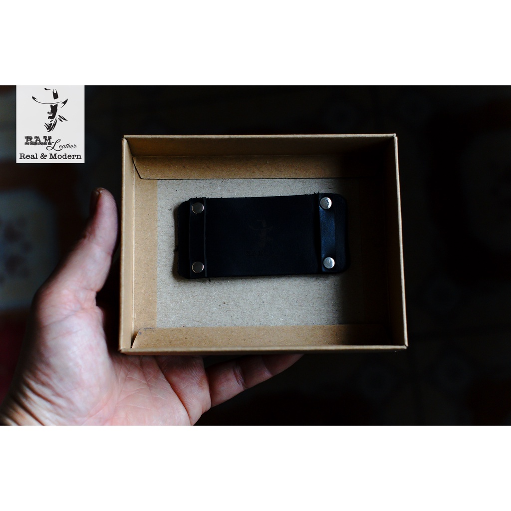 Tâm Lót Bundstrap Da Bò Đen B5 - Ram Leatehr