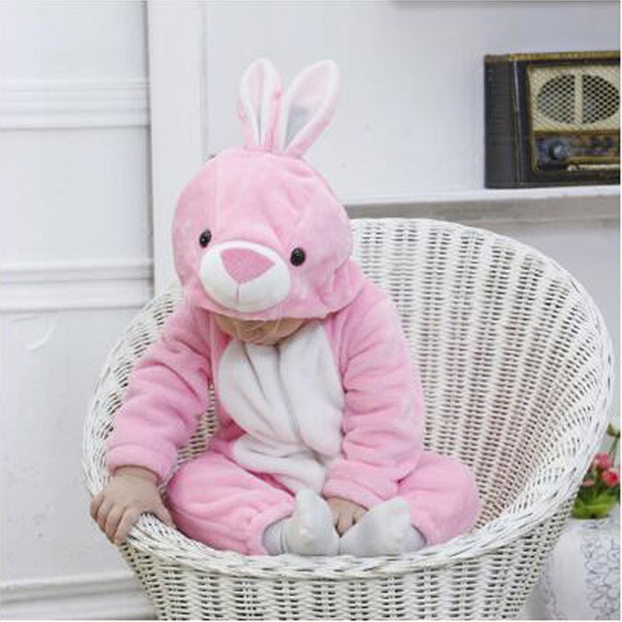 Kigurumi Bộ Đồ Ngủ Hóa Trang Thỏ Hoạt Hình Có Thể Sử Dụng Cho Tiệc Halloween