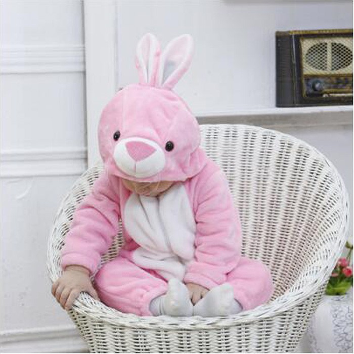 Đồ ngủ hóa trang thỏ Kigurumi anime có thể dùng làm trang phục trình dẫn/dự tiệc Halloween