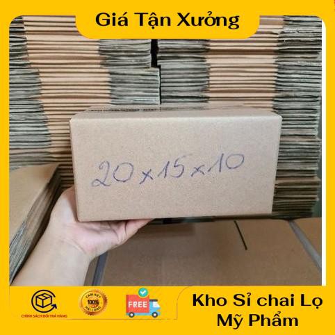 Hộp Carton Giá Rẻ ❤ TRÙM SỈ ❤ [20x15x10] Thùng Hộp Carton Đóng Gói Hàng , phụ kiện du lịch