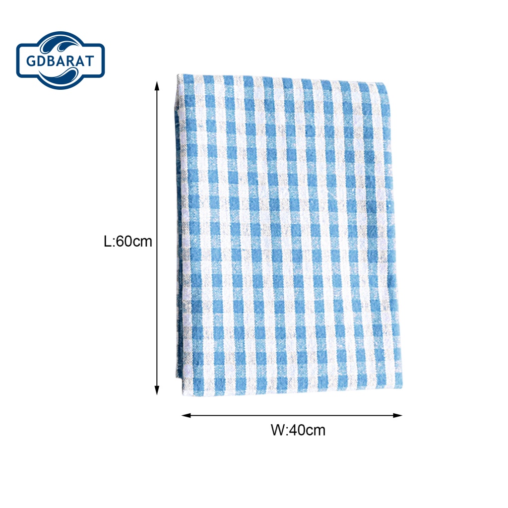 [NYCA Stock] Khăn Lau Bếp / Phòng Ăn Họa Tiết Kẻ Sọc Thanh Lịch