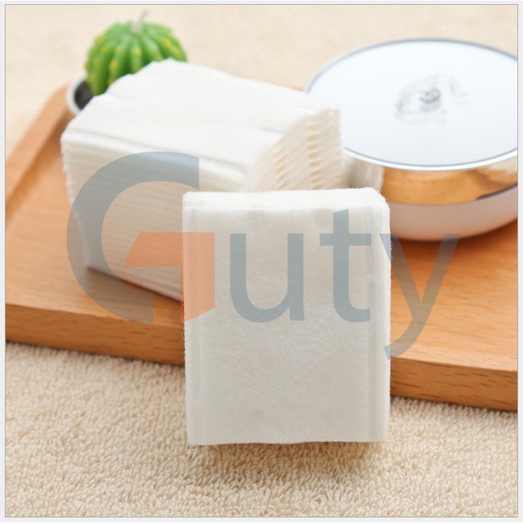Bông tẩy trang 3 lớp Cotton Pads 100% bông tự nhiên, siêu tiện lợi và an toàn vệ sinh (túi 222 miếng) - Guty Home