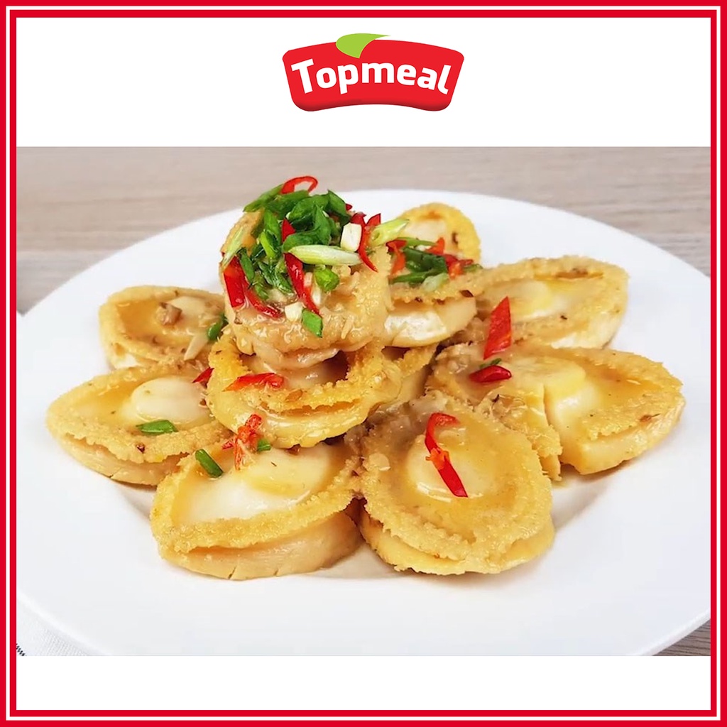 HCM - Bào ngư nhập khẩu Topmeal  - Thích hợp với các món cháo, xào, hấp, gỏi,... -