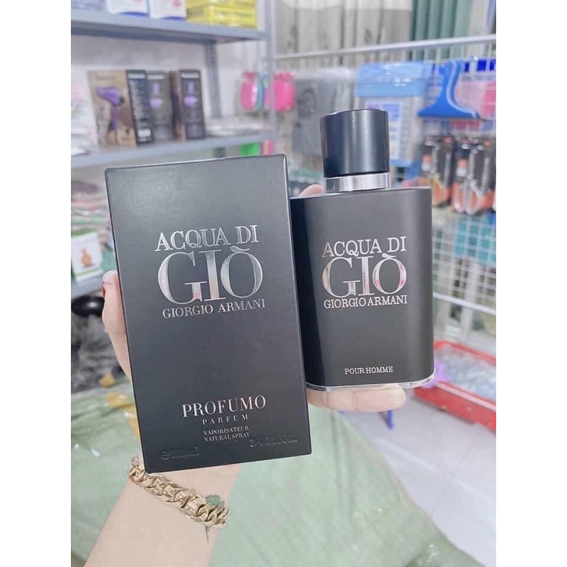 NƯỚC HOA GIÒ NAM ĐEN 100ML