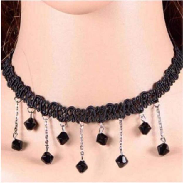 Giá sỉ vòng cổ choker đính đá cao cấp