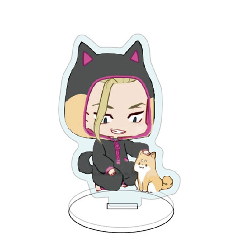 Mô hình đứng acrylic thiết kế nhân vật anime Tokyo Revengers để bàn trang trí