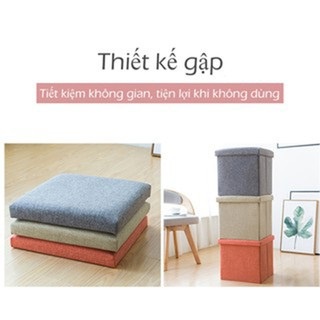 Ghế Ngồi Kiêm Hộp Đựng Đồ Đa Năng⚡Ghế Ngồi Tiện Dụng Thông Minh Kiêm Hộp Lưu Trữ Đồ