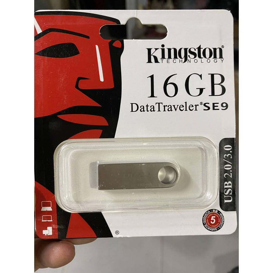 USB Kingston SE9 4GB 8GB 16GB 32GB 64GB Sắt Chống Nước