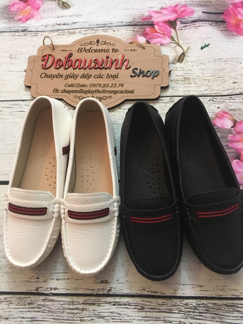 Giày lười moca kiểu dáng xinh xắn(form nhỏ) | BigBuy360 - bigbuy360.vn