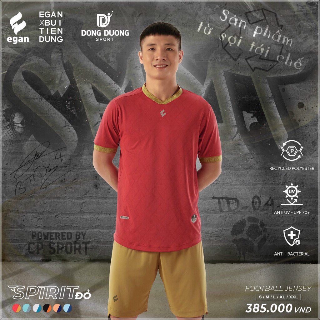Quần áo bóng đá không logo Egan Zenos - Bộ quần áo đá bóng DONGDUONG