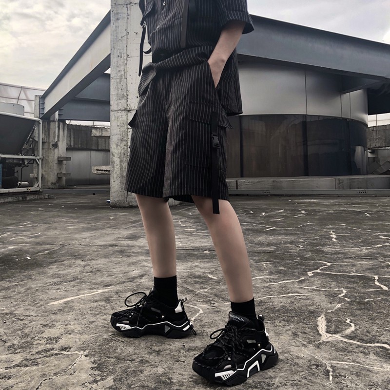 [ORDER] Set áo sơ mi quần short ulzzang unisex form rộng oversize Hàn Quốc street style