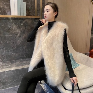 (Moclanclothing) áo lông gile dáng dài phối đồ cực dễ