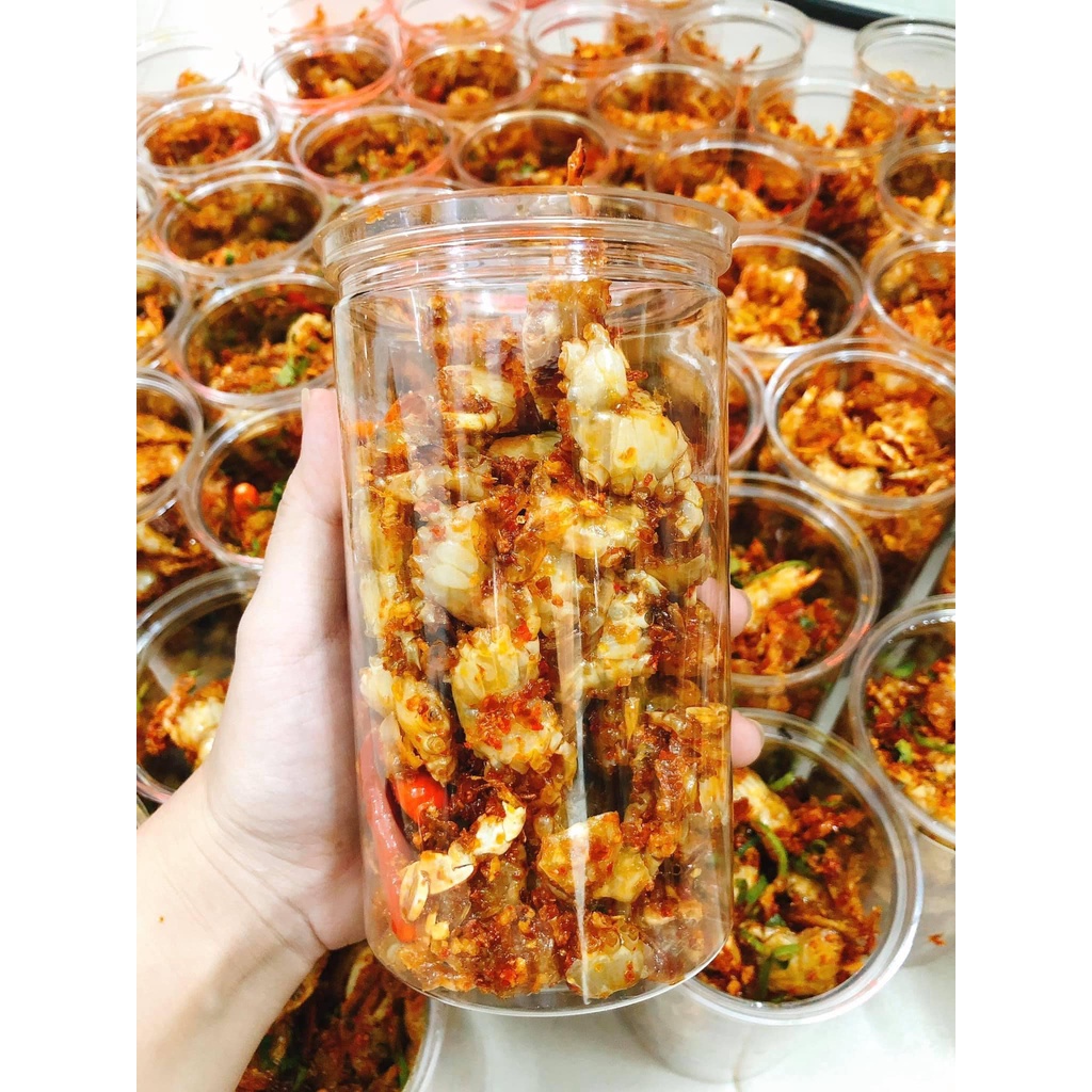 GHẸ SỮA RANG TỎI ỚT HỘP PET 300GR