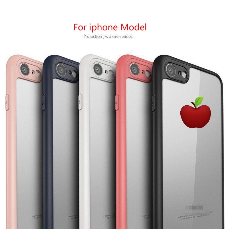 Ốp điện thoại TPU nhựa dẻo trong suốt cho for iPhone 6 6s 6plus 6splus 7 8 7plus 8plus X iphone XR XS Max