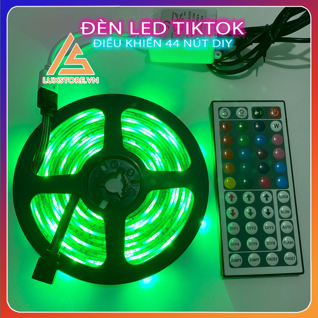 ĐÈN LED TIKTOK CUỘN 5M RGB TRANG TRÍ DECOR | BigBuy360 - bigbuy360.vn