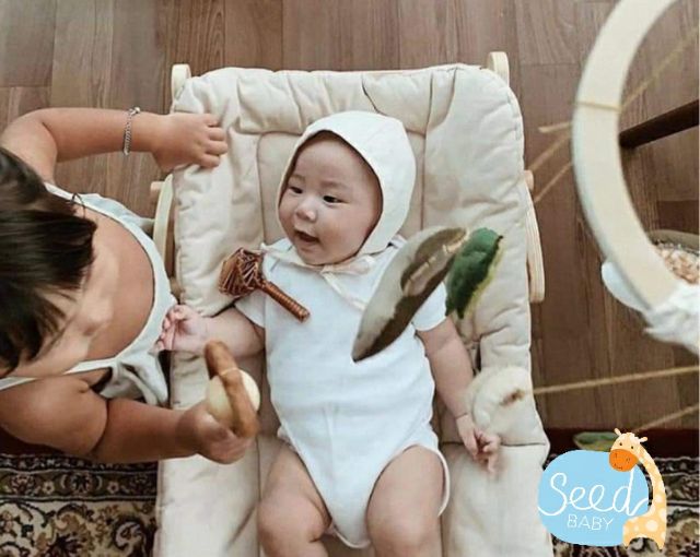 Ghế rocking chair Sagepole hàng cao cấp Hàn quốc - Seed Baby