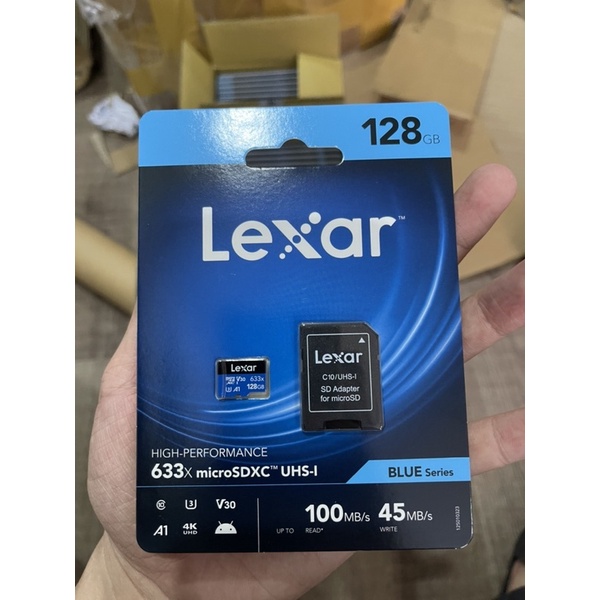 Thẻ nhớ chuyên dụng cho CAMERA EZVIZ IMOU... MicroSD Lexar 32G/64G/128G, hàng chính hãng, bảo hành 36 tháng