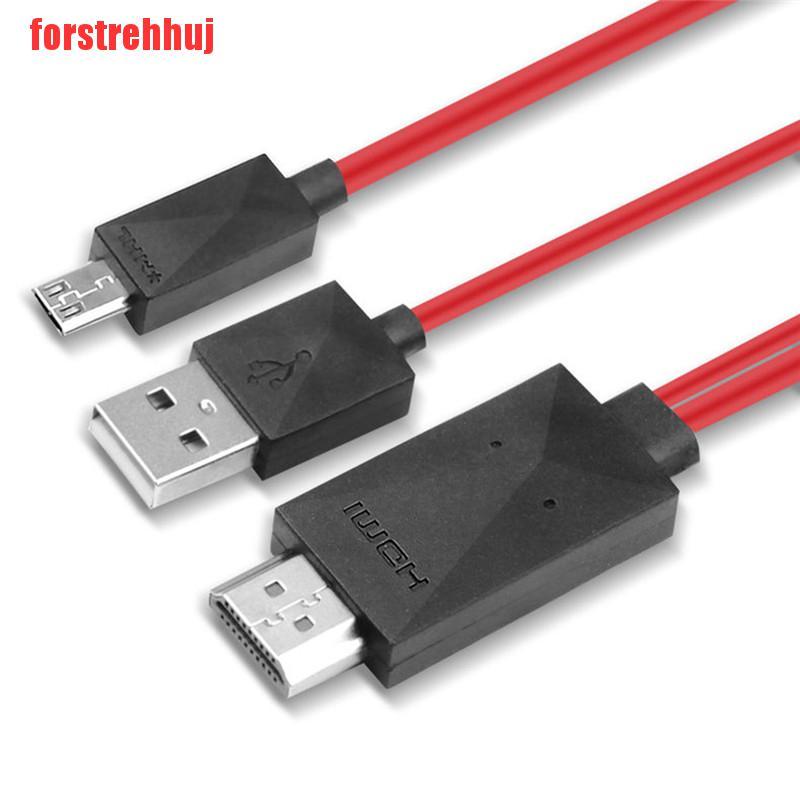 SAMSUNG Cáp Chuyển Đổi Từ Micro Usb Sang Hdmi 1080p Hd Tv Cho Điện Thoại Android