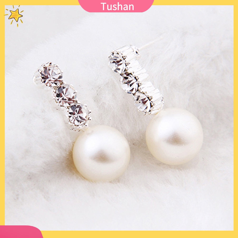 Khuyên tai đính ngọc trai thời trang dành cho nữ