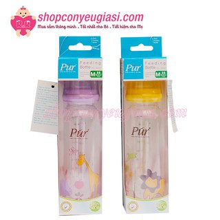 Bình sữa cổ thường pur feeding pur 250ml pur1903 - thái lan
