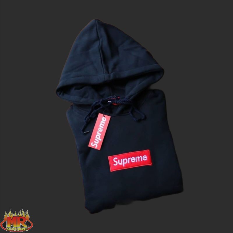 Áo Hoodie Supreme Thời Trang Cá Tính Đen