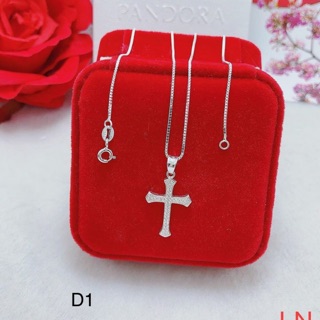 Dây chuyền thánh giá nữ bạc ta 925