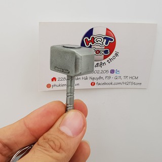 Móc khóa búa Thor Mjolnir Avenger 5cm