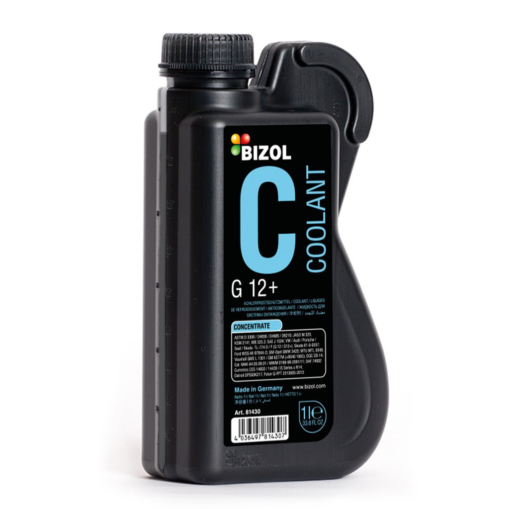 BIZOL COOLANT G12+ MÀU HỒNG