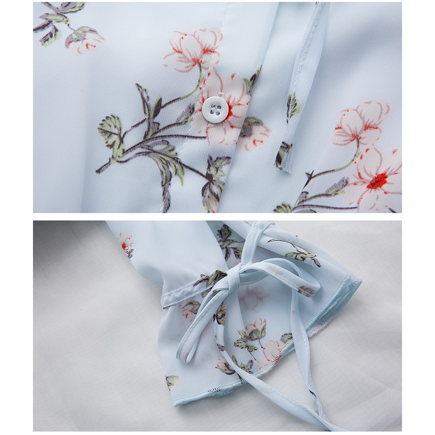 Váy voan hoa tiểu thư Ulzzang siêu xinh - A372 | BigBuy360 - bigbuy360.vn