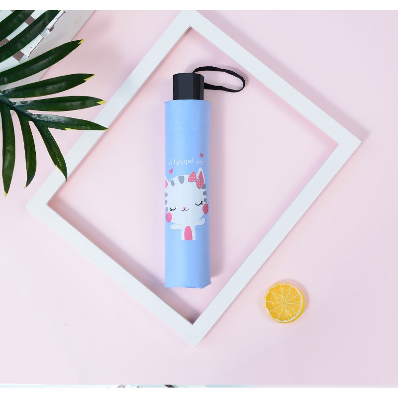 Ô - DÙ GẤP GỌN CHỐNG TIA UV HÌNH THÚ 13 MẪU