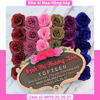 Hoa Hồng Kim Tuyến Nhủ 1 Hộp 30 Bông 1 Màu Loại 1 Hàng QC Giá Sỉ