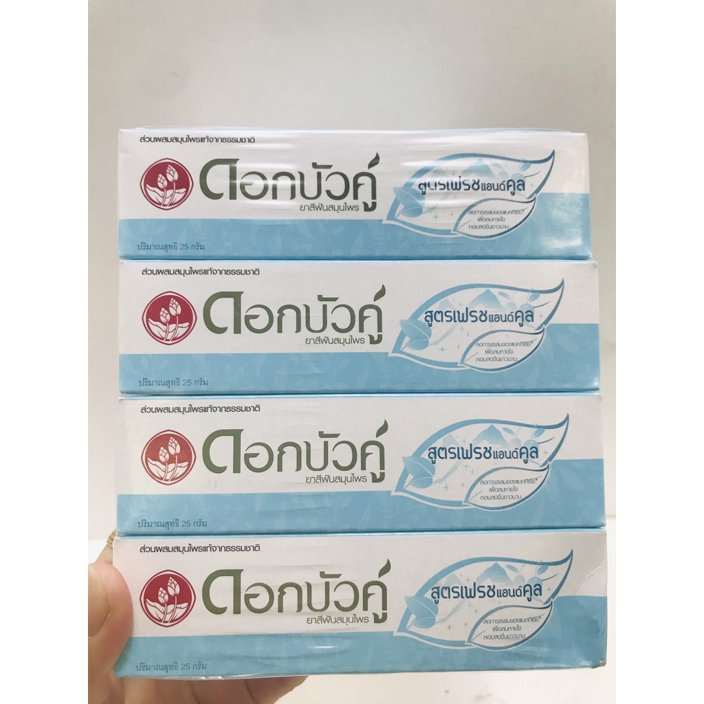 Kem đánh răng Thái Lan 25g dok bua ku