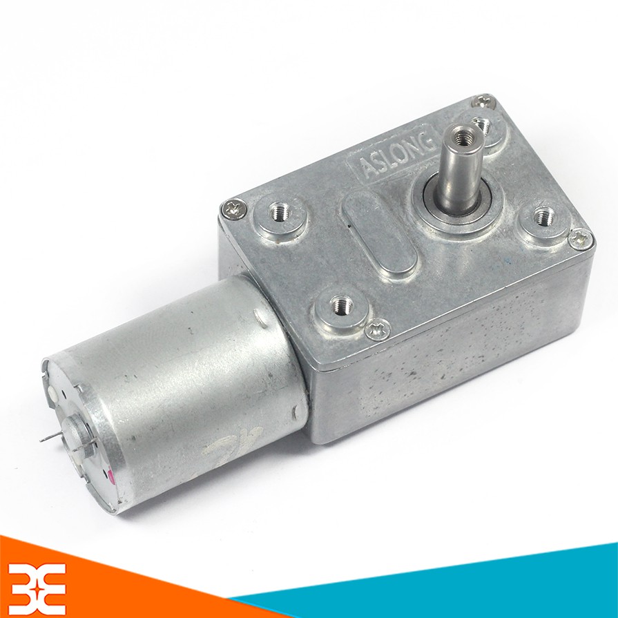 Động Cơ Giảm Tốc 12V Aslong JGY-370 Cống Suất 6 Vòng/Phút