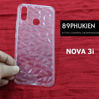 Ốp lưng dẻo vân kim cương Huawei Nova 3i