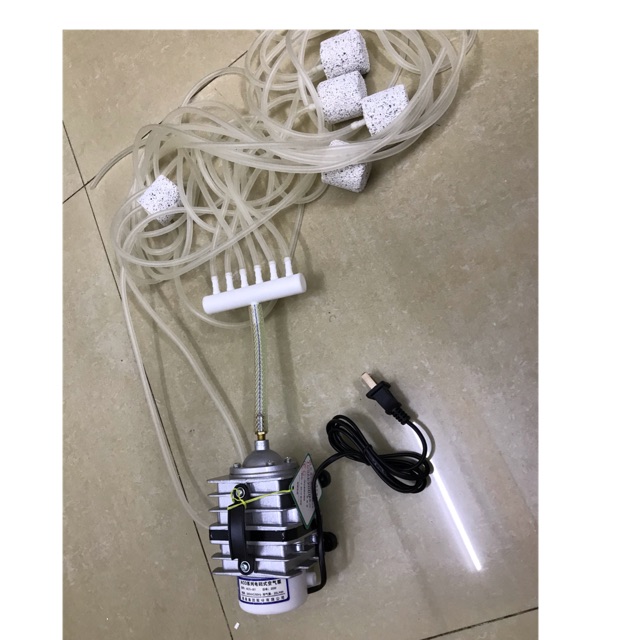 MÁY SỤC SỦI , TẠO OXY CHO BỂ CÁ LOẠI 220V-20w CẢ BỘ