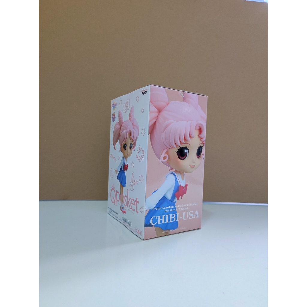 Mô hình chính hãng Nhật Bản Sailor Moon Chibi - USA - Q Posket