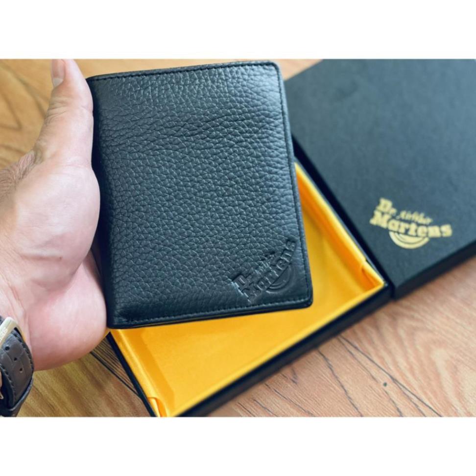 BÓP DA DOCTOR MARTENS DA BÒ THẬT  BẢO HÀNH 12 THÁNG