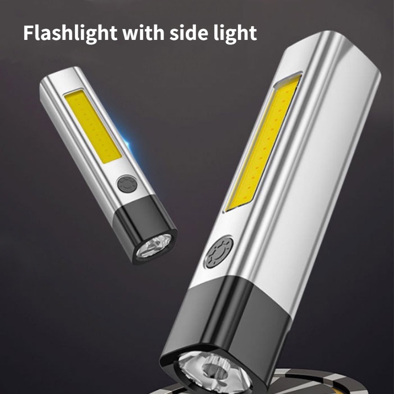 Đèn Pin Cao Cấp Cầm Tay sạc USB độ sáng cao chống thấm nước tiện dụng cho gia đình,dã ngoại,thểthao