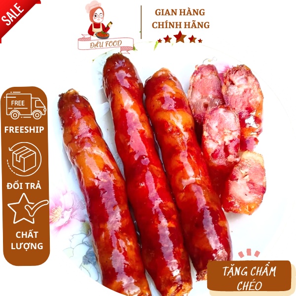 Lạp Sườn Gác Bếp Đặc Sản Tây Bắc 500 Gram, Lạp Xưởng Hun Khói Ngon Lên Men Tự Nhiên Không Chất Bảo Quản