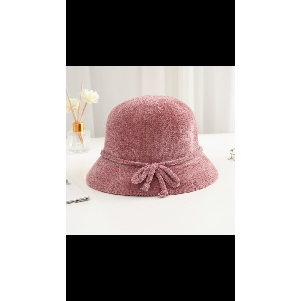 mũ nhung tuyết nữ đẹp