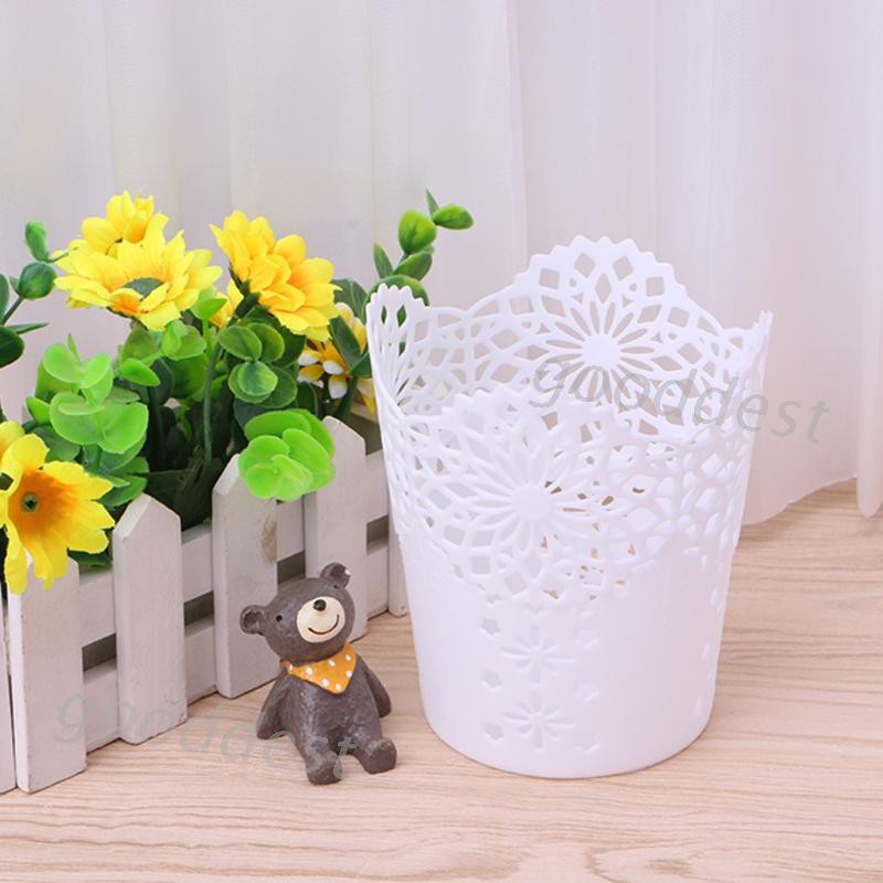 Giỏ chạm khắc dùng đựng bút chì/bàn chải để bàn