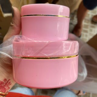HỦ ĐỰNG KEM BODY 200G MÀU HỒNG ĐẤT
