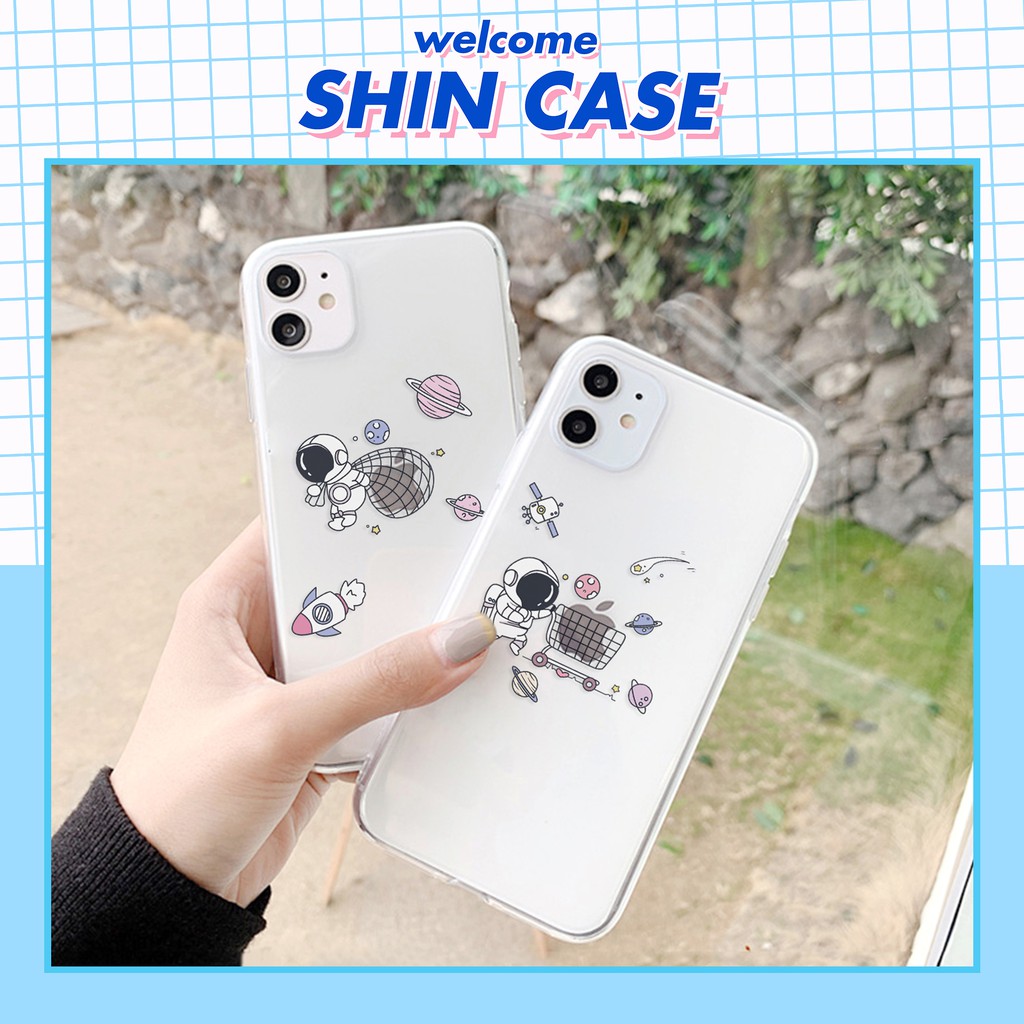 Ốp lưng iphone Space Catch viền trong chống ố 6/6plus/6s/6splus/7/7plus/8/8plus/x/xr/xs/11/12/13/pro/max/plus/promax