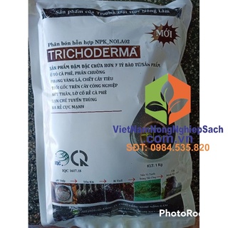 1KG Chế phẩm Trichoderma dùng tưới cây, trộn giá thể phòng trừ nấm bệnh