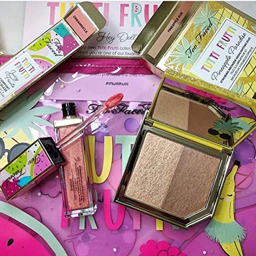 PHẤN TẠO KHỐI, BẮT SÁNG TOO FACED TUTTI FRUTTI PINEAPPLE PARADISE STROBING BRONZER HIGHLIGHTING NHẬP KHẨU CHÍNH HÃNG - 4