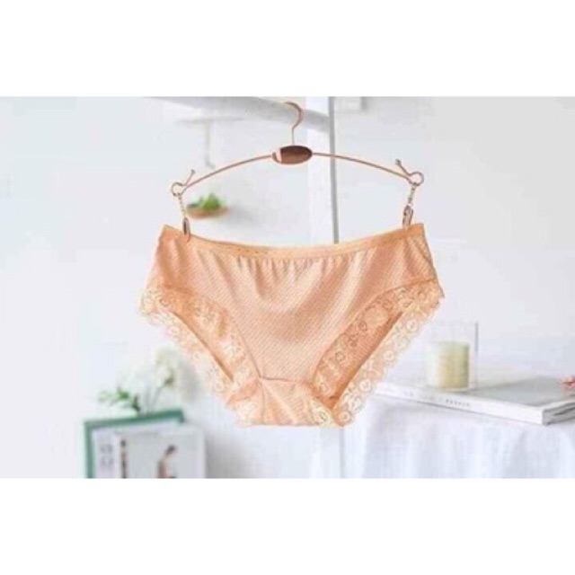 Sỉ lố 10 quần lót thông hơi phối ren siêu mát