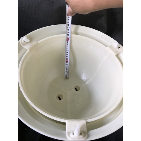 Khuôn chậu tròn 40 ABS mới nhất Cúc Tùng Mai có lòng trong