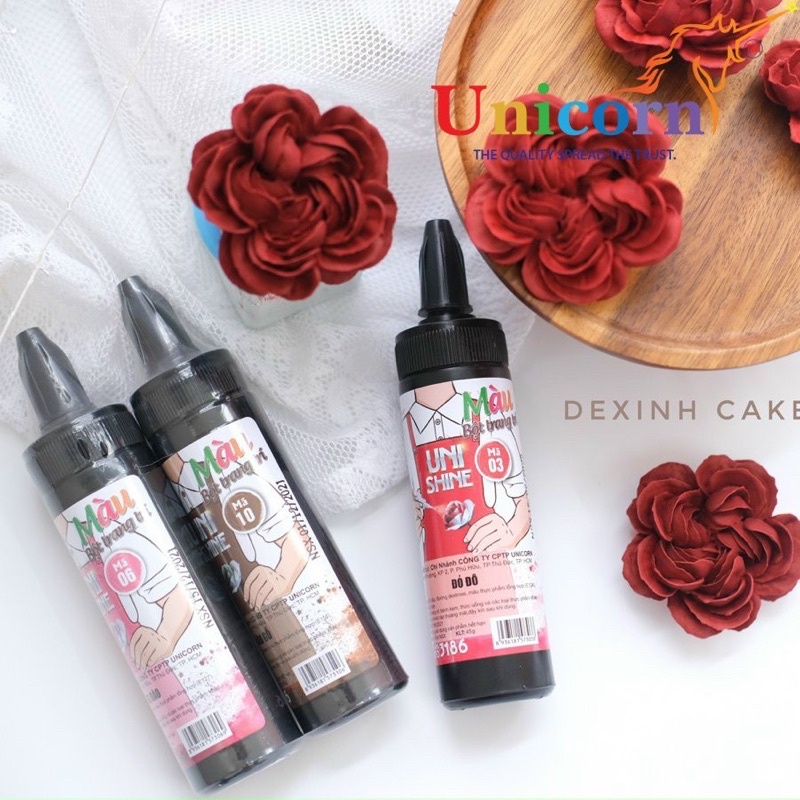 Màu bột phun trang trí bánh Unicorn 45g