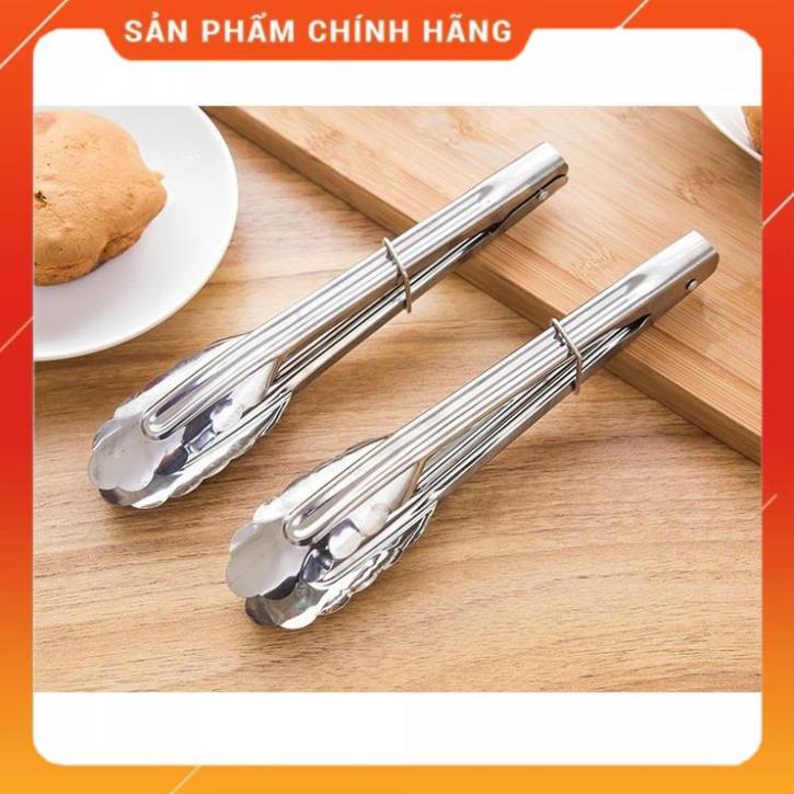 Kẹp Inox Gắp Đá , Đồ Nướng Thức Ăn Tiện Dụng