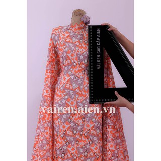Vải ren may đầm cao cấp alr88310-c